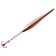 Vertical Winter Lucky John Double Blade with a chain and a tee, 5.5 cm GC blister