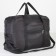 The bag is road, folding in a cosmetic bag, lightning department, outer pocket, long belt, black color