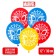 Airy ball "Super-Men", 12 inch, latex, 25 pieces, spider-man