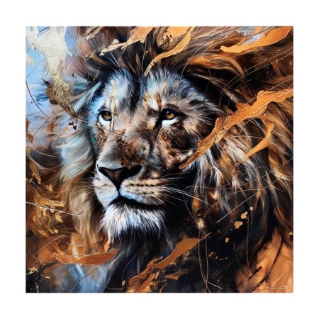 Picture on the canvas "Leo" 50*50 cm
