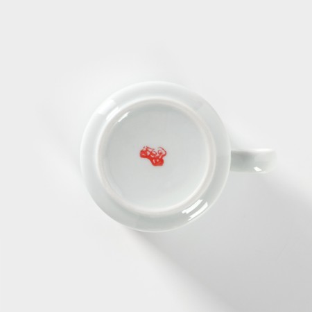 A set of porcelain dishes "Panda", 3 objects: mug 200 ml, bowl 350 ml, plate d = 17 cm-4