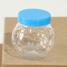 The basis for creativity and decor is a jar with a “embossed” lid, size - 5 × 5 × 5 cm, mix color