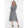 Women's dress, size 50, gray color