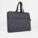 Laptop bag, gray color
