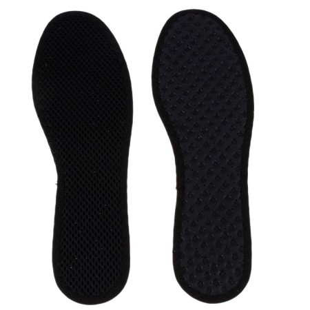 Textile shoe insoles, with activated angle, antibacterial, size 37-38