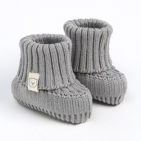 Nosk-pins knitted crumb I, p. 12, gray