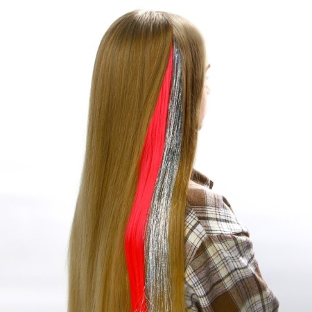 Gift set: colored strands, crown, wand "the most magic girl", 4 items-6