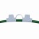 Clips for greenhouse, ventilation, d = 10 mm, set 10 pcs.