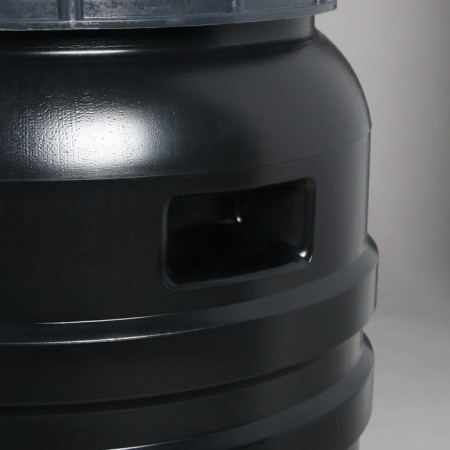 Household barrel, 50 l, neck 29 cm, with a lid-3