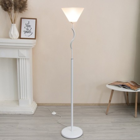 Taleser "Spring" 1x15W E27 Model: BR 01014 White/Transparent-8