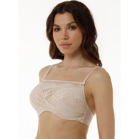Women's bras of Lengy, size 70d, color silver peony shadow-1