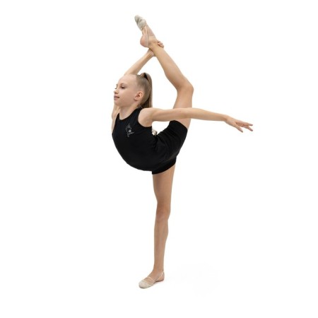 T-shirt for gymnastics and dancing Grace Dance, p. 38, black color-5