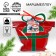 New Year! Marshmallow in a package with a “delicious gift” nameplate, with a taste of Slombir, 40 g