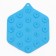 Rug for licking on suctions 18.5 x 15.5 cm, blue