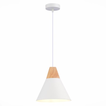 Suspension EVOLUCE. Sle125103-01. Modica. 1x40 W, E14, 23x23x22 cm, white color