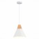 Suspension EVOLUCE. Sle125103-01. Modica. 1x40 W, E14, 23x23x22 cm, white color