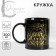 Ceramic mug "Best Brother", 300 ml, black color