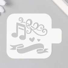 Plastic stencil 