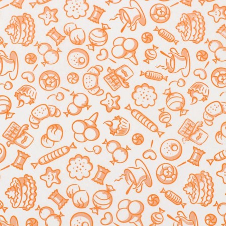 Siliconized paper "sweets", for baking, 0.38 x 5 m-2