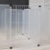 The aviary 24 sections are plastic, (link 50 x 70 cm), white