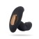 Prostate massager, point stimulator G, vibrovalla, silicone, black