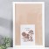 Frame MDF 40x60cm "Trend", white (plastic screen)