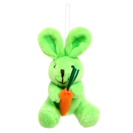 Soft toy "Rabbit", on the suspension, the colors of mix-2