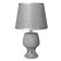 Table lamp E14 40W gray 22x22x34 cm Risalux