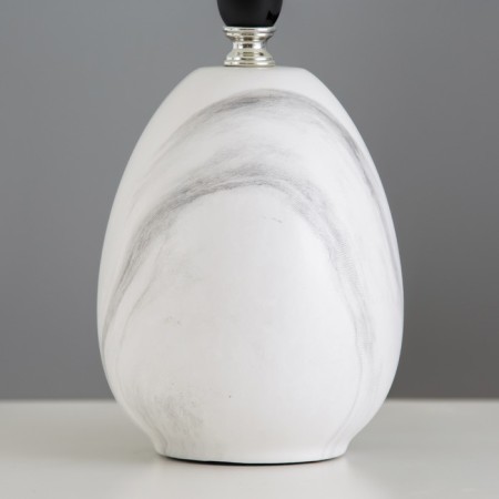 Elissa table lamp E14 40W white-gray 20x20x32 cm Risalux-3