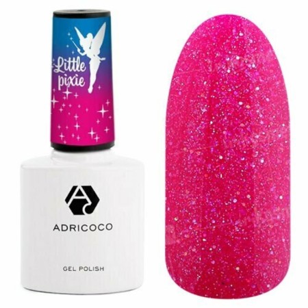 ADricoco Little Pixie gel polish, No. 20 Neon Magent, 8 ml