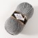 Yarn "Lanagold" 51% acrylic, 49% wool 240m/100g (21 gray melange)