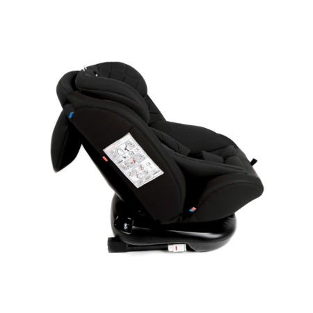 AMAROBABY BRILIANT, ISOFIX fastening, class D, group 0+/1/2/3 (0-36 kg), black color black-11