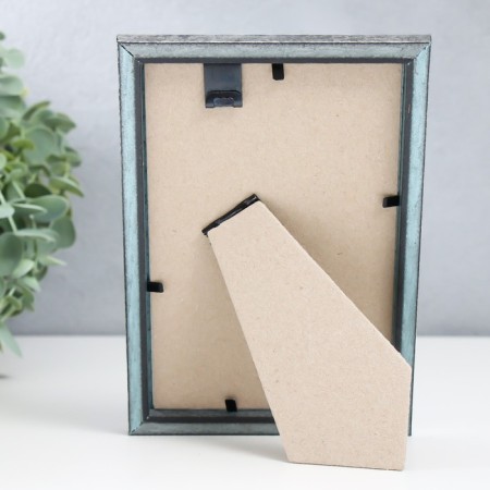 Photo frame plastic "Rainbow" 10x15 cm, steel-3