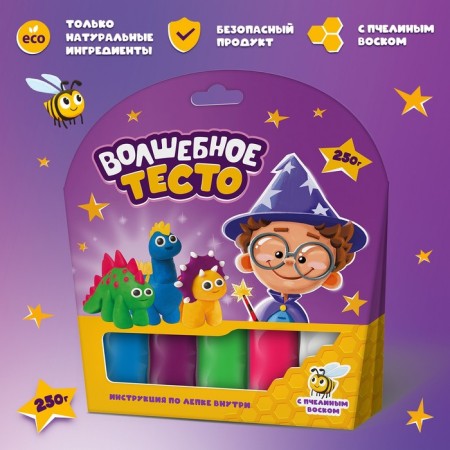 Magic dough "Magic dough. Dinosaurics "250 g