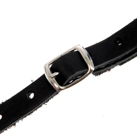 A muzzle leather mesh with jumper No. 2, Doberman, (length on the nose is 9.5 cm, muzzle 28cm), 161347-2