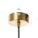 Suspendor “Monroe” GU10 35W gold 13x13x40-140cm
