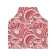 Apron kitchen with a photo print "Pink waves", adjustable, size OS