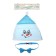 New Year's carnival set "Snowman", 2 items: hat, butterfly, for the New Year