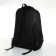 Youth backpack on a zipper, 4 pockets, black color/orange