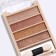 Palette of shadows for eyelids, 4 colors