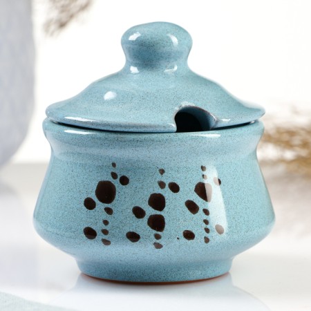 Solonka "Pskovskaya" 0.08l / 7.5x7.5cm, blues