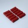 Thermal shields with a latch, d = 2.2 cm, 10 pcs, color mix