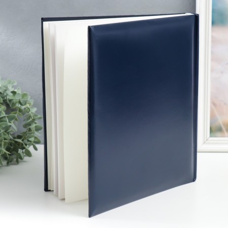 Photo album magnetic for 30 sheets 29x32 cm blue-1