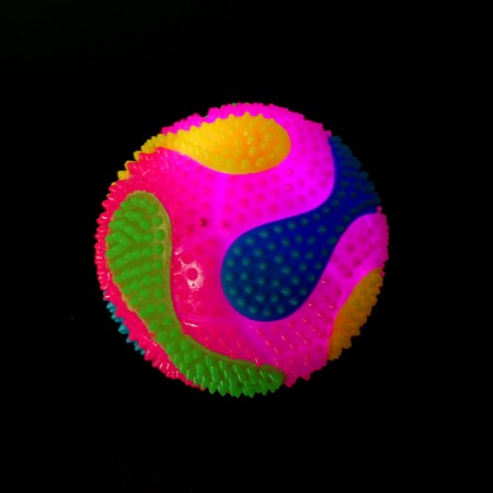 Ball "Sport", light, with a squeak, color mix-2