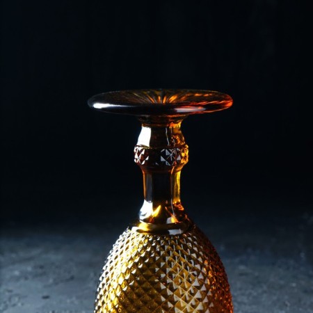 Magistro glass glass "Vilero", 280 ml, 8 × 16.5 cm, yellow color-7