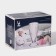 A set of glasses Ice Cream, glass, d = 8 cm, h = 18.5 cm, 320 ml, 6 pcs