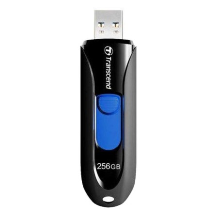 Flem Transcend 256gb Jetflash 790 TS256GJF790K USB3.0 Black/Blue-1