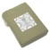 ELS sheet Essential, size 180x200x30 cm, sage color