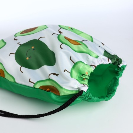 Back for shoes on the lace, white/green color-2