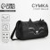 Children's sports bag for lightning girls, external pocket, black color